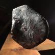 Lava slip, black oribe over black clay